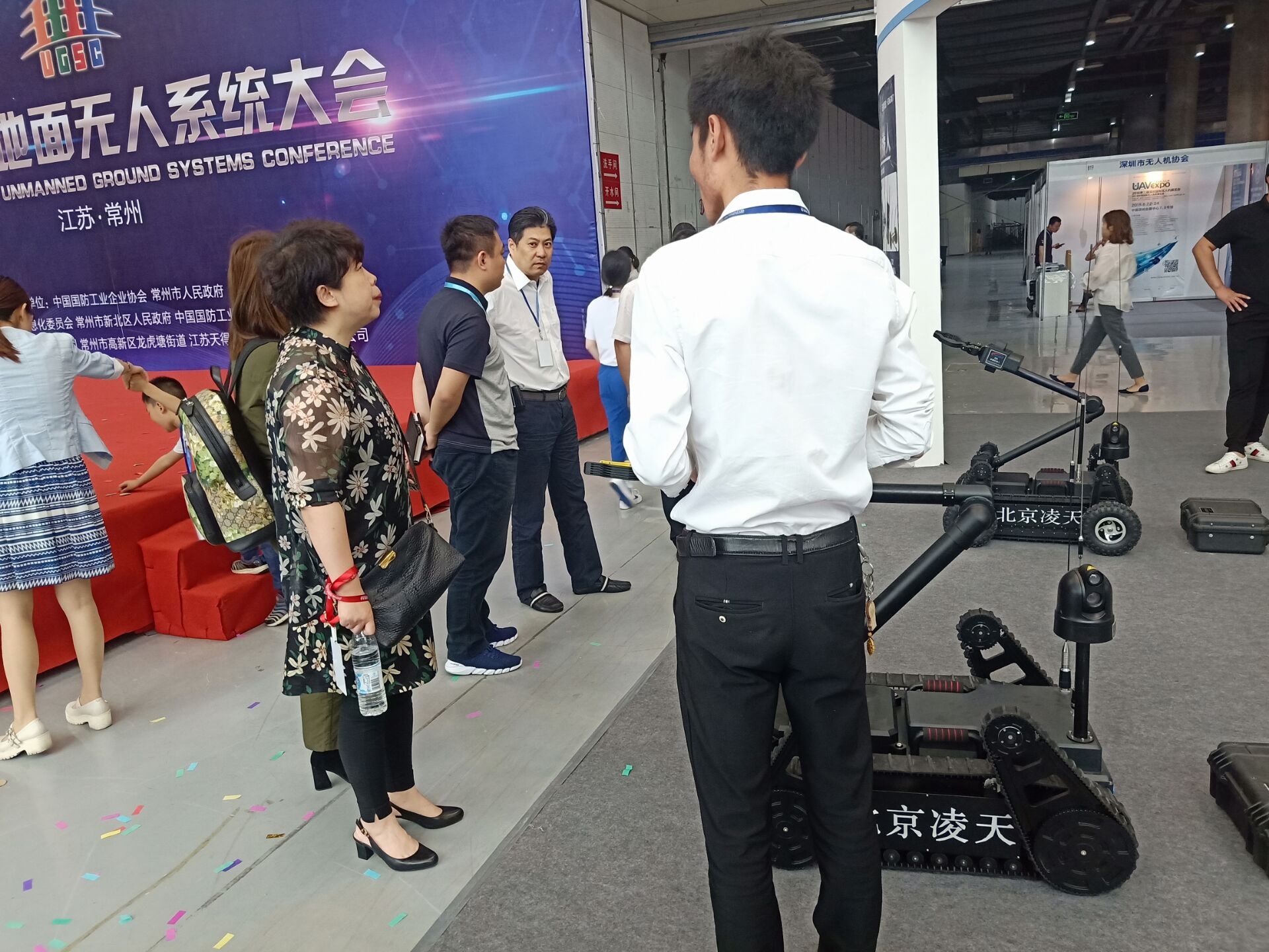 北京凌天參加中國(guó)地面無人系統(tǒng)大會(huì)