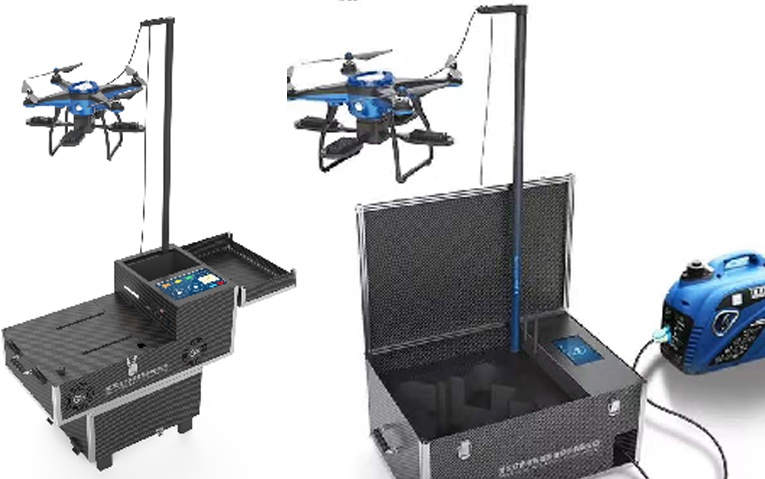 系留照明無人機