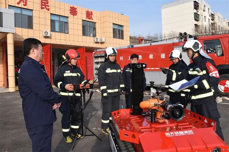 “新戰(zhàn)友”入列，使命必達(dá)， 北京凌天智能助力東營(yíng)油田消防隊(duì)