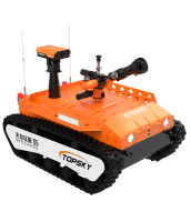 防爆消防滅火偵察機(jī)器人【重型超級動力】 (第5代，360°升降云臺探測裝置+語音控制）