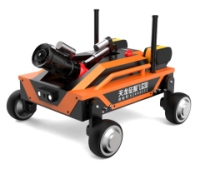 隨車速攻機(jī)器人便攜式電動(dòng)輪式四驅(qū)滅火機(jī)器人(第3代，輪式）